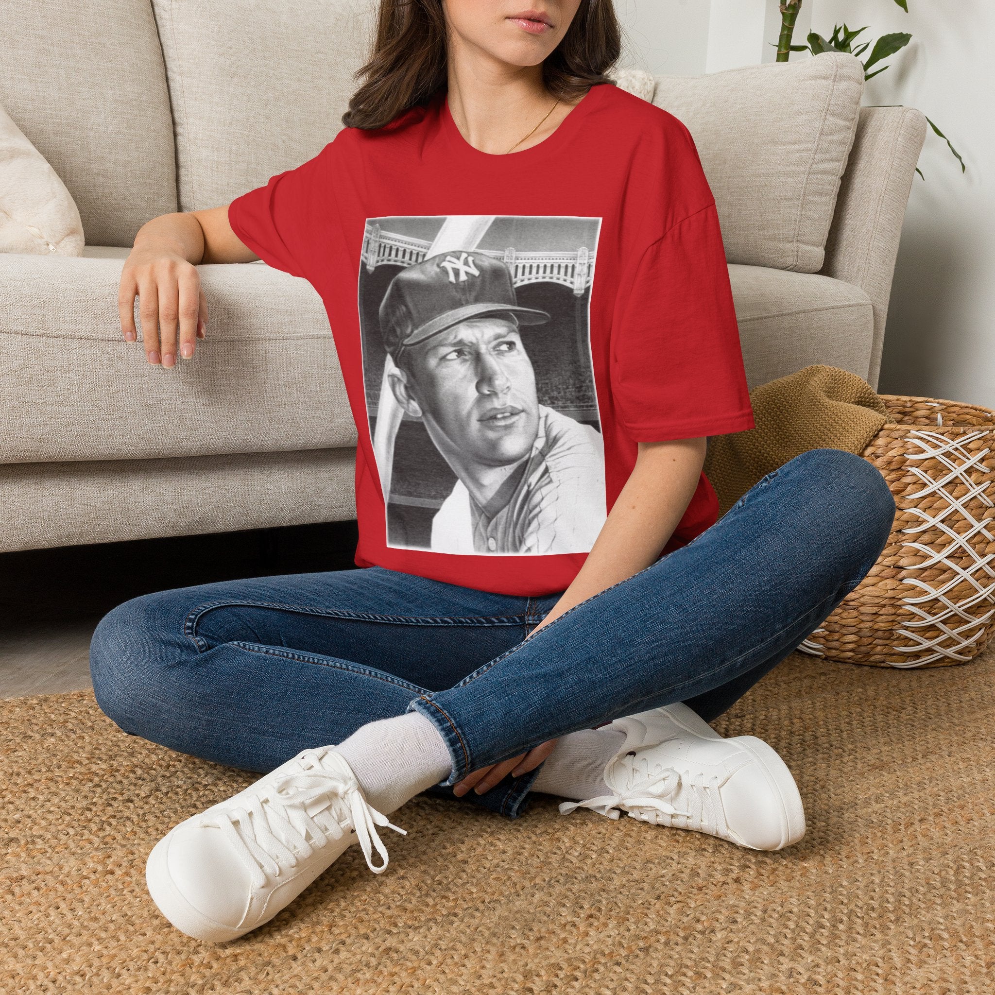 Vintage Yankee Portrait T‑Shirt