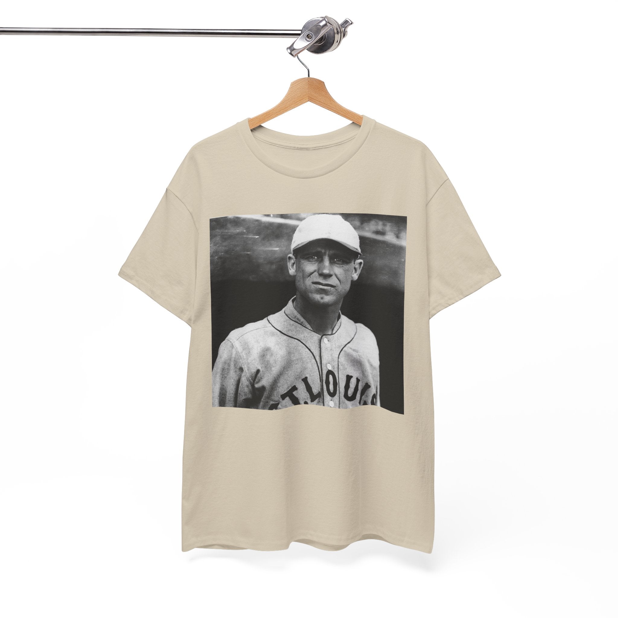 Vintage Baseball Player T-Shirt | Classic Sports Graphic Tee