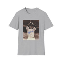 Vintage Baseball Photo T-Shirt — Iconic Signed Player Graphic Tee