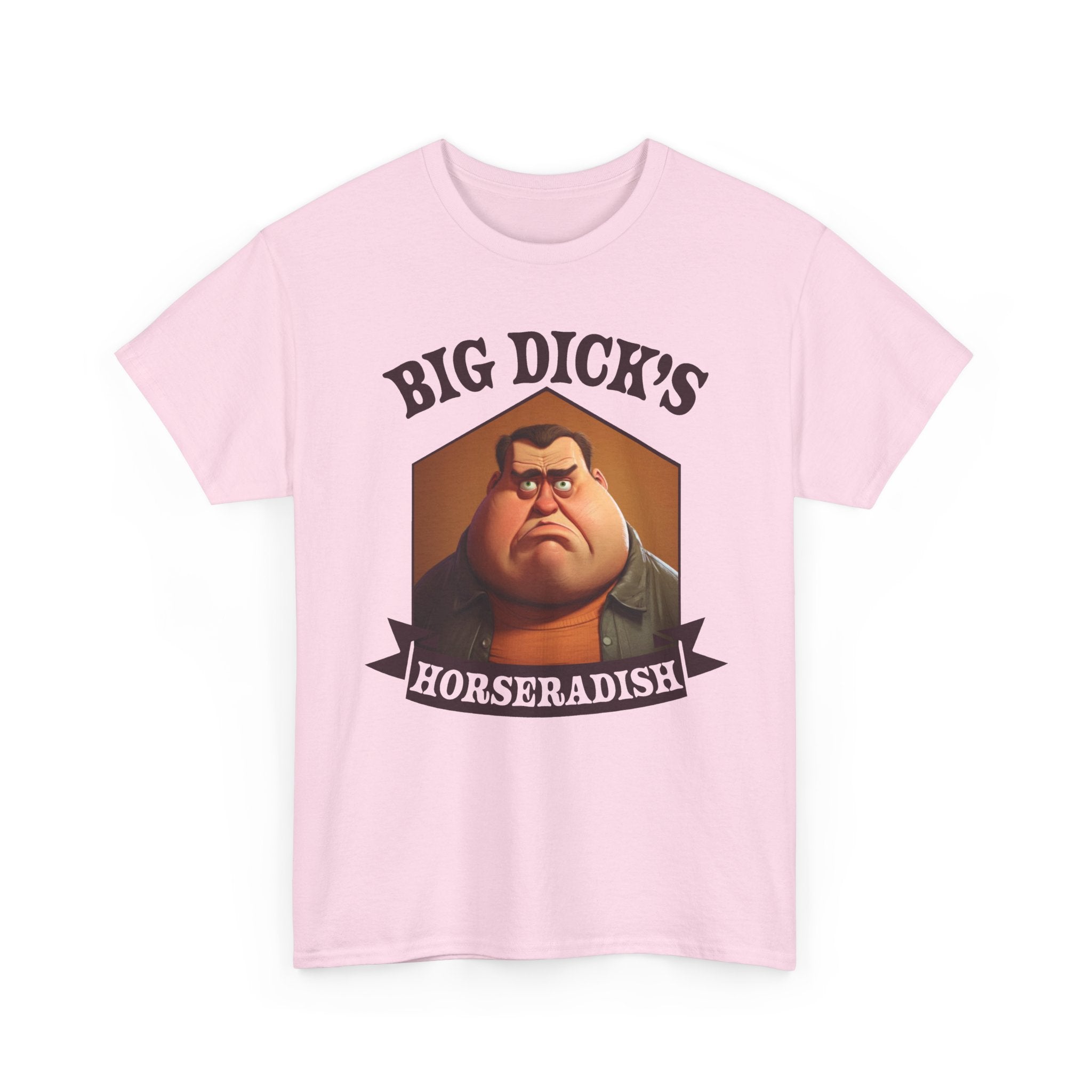 Big Dick's Horseradish T-Shirt — Funny Retro Condiment Logo Tee