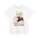 Popeye "I Yam What I Yam" T-Shirt