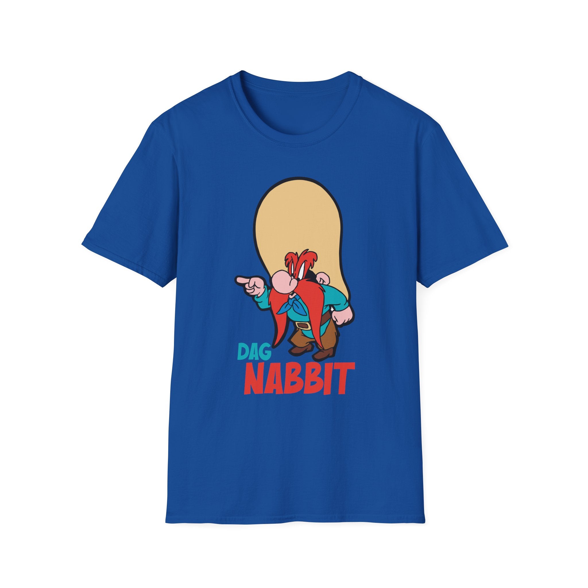 T-Shirt — Retro 'Dag Nabbit' Cartoon Character Tee