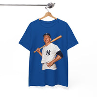 Vintage New York Yankees Baseball Player T-Shirt – Retro Batter Graphic Tee