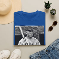 Vintage Baseball Player T-Shirt — Retro Chicago Baseball Graphic Tee