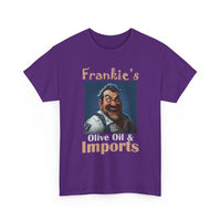 Frankie's Olive Oil & Imports T-Shirt — Vintage Funny Graphic Tee