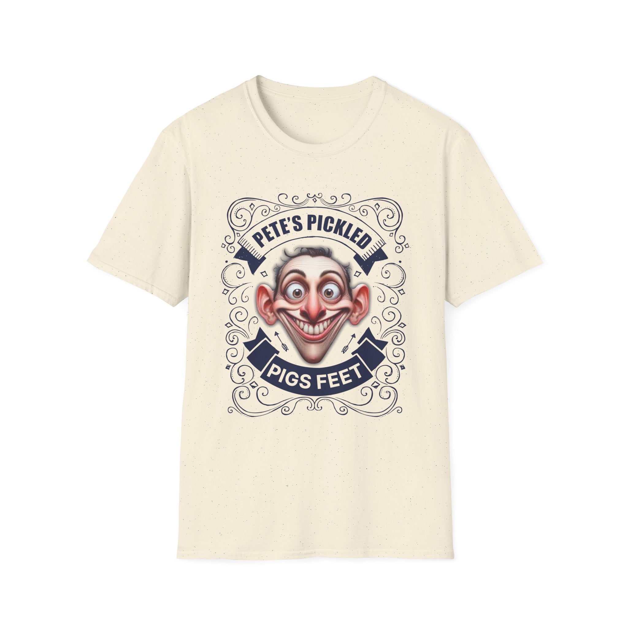 Pete’s Pickled Pigs Feet T-Shirt — Retro Carnival Novelty Tee