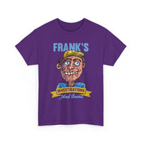 Frank's Investigations and Loans Funny Retro Character Vintage Humor Graphic T- Shirt