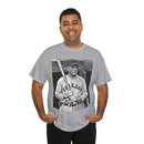 Vintage Chicago Baseball Photo T-Shirt — Retro Black & White Player Legend Tee