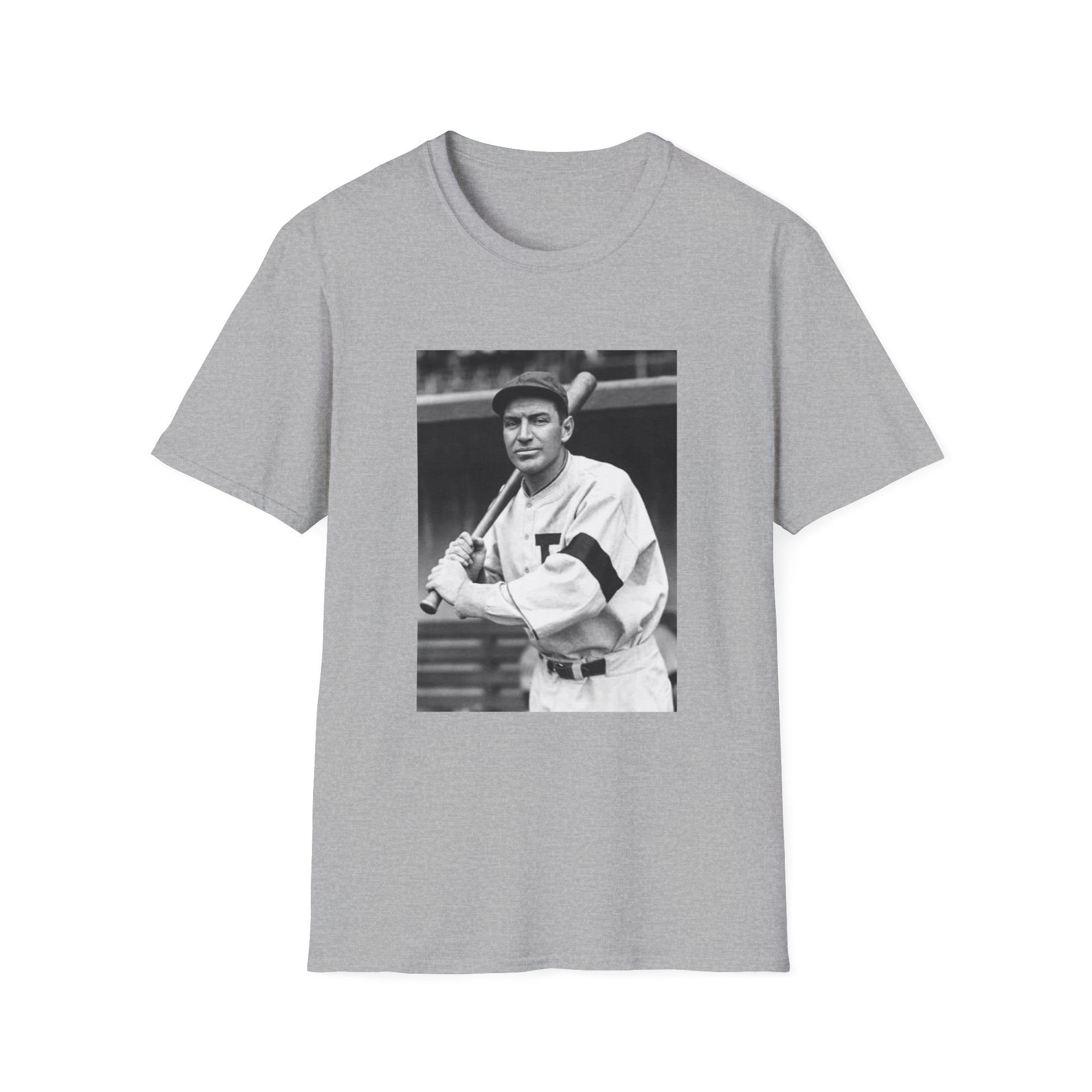Vintage Baseball Player Photo T-Shirt
