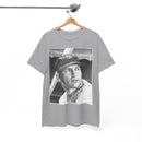 Vintage Baseball Portrait T-Shirt – Classic Retro Player Tee