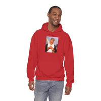 Photo Graphic Hoodie — Vintage Portrait Print Pullover