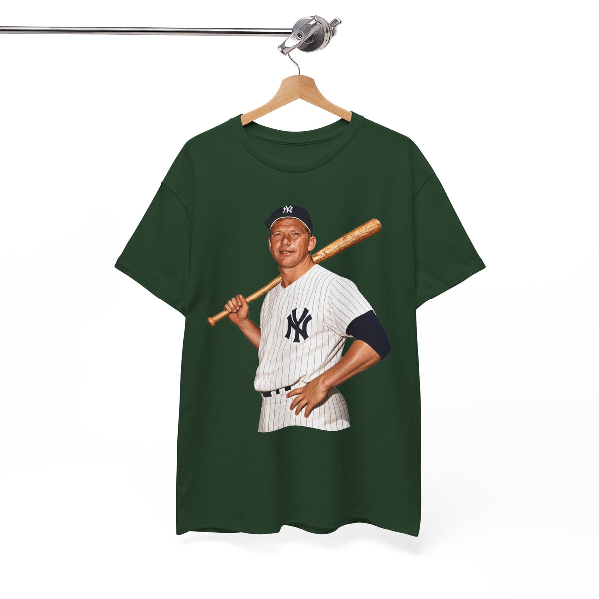Vintage New York Yankees Baseball Player T-Shirt – Retro Batter Graphic Tee