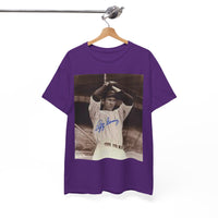 Vintage Babe Ruth Signed Photo T-Shirt — Retro Baseball Autograph Graphic Tee