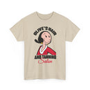 Olive’s Hair & Tanning Salon T-Shirt — Vintage Olive Oyl Cartoon Tee