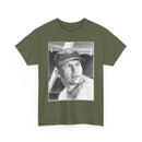 Vintage Baseball Portrait T-Shirt – Classic Retro Player Tee