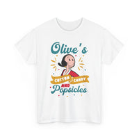 Cotton Candy and Popsicles Tee – Olive’s Retro Summer T‑Shirt