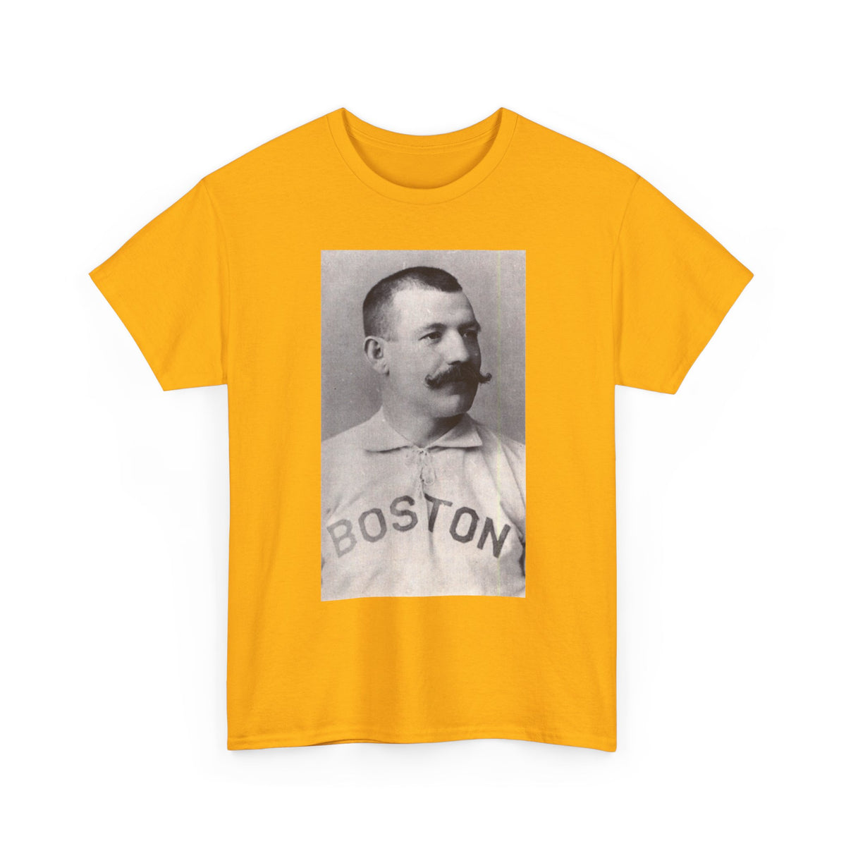 Vintage Boston Baseball Portrait T-Shirt – Retro Classic Baseball Graphic Tee