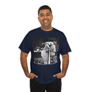 Vintage Baseball Photo T-Shirt – Classic Kneeling Player Graphic Tee