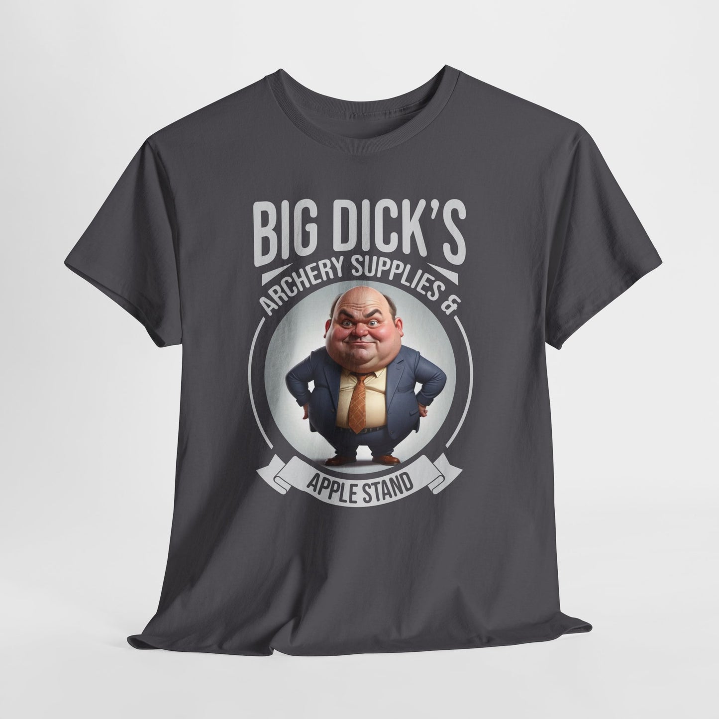Big Dick's Archery Supplies Funny Graphic Tee — Novelty Archery T-Shirt