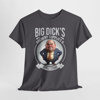Big Dick's Archery Supplies Funny Graphic Tee — Novelty Archery T-Shirt