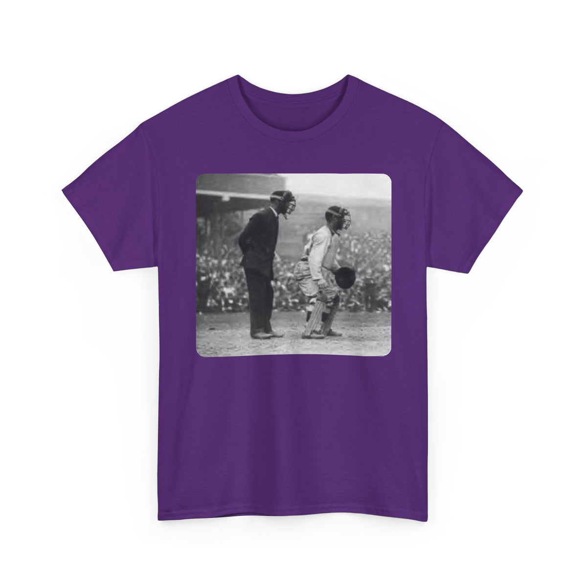 Vintage Baseball Photo T-Shirt – Classic Retro Sports Graphic Tee