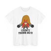 Yosemite Sam Graphic Tee — I Don't Think So Funny Western Shirt