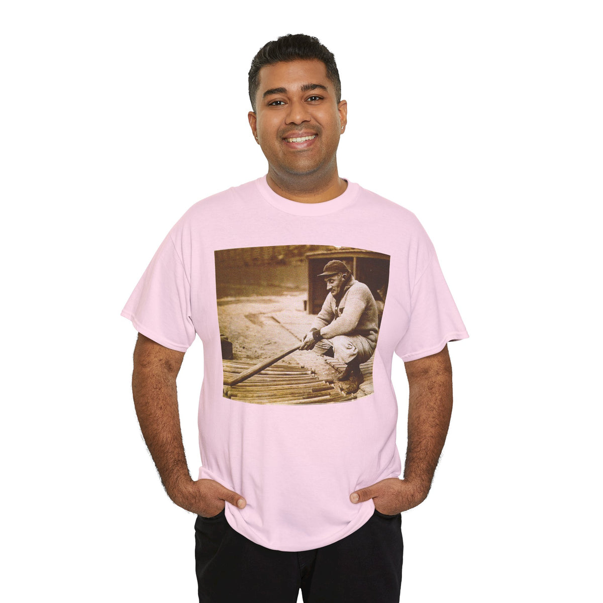 Vintage Baseball Photo T-Shirt – Retro Classic Baseball Player Tee