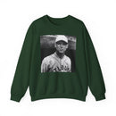 Vintage Baseball Player Sweatshirt - Classic Sports Graphic Crewneck