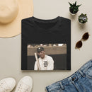 Vintage Baseball Photo T-Shirt — Classic Detroit Tigers Player Portrait