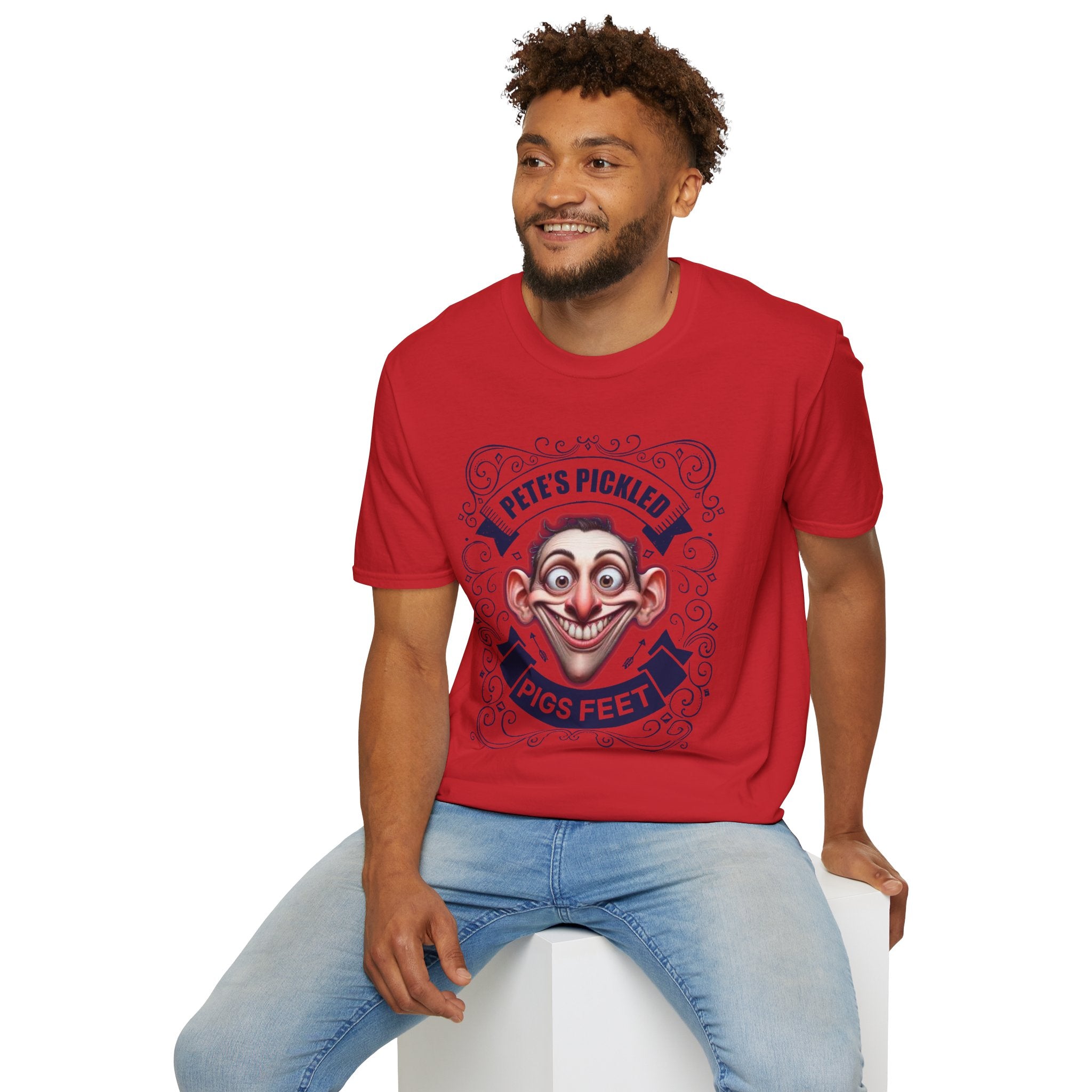 Pete’s Pickled Pigs Feet T-Shirt — Retro Carnival Novelty Tee