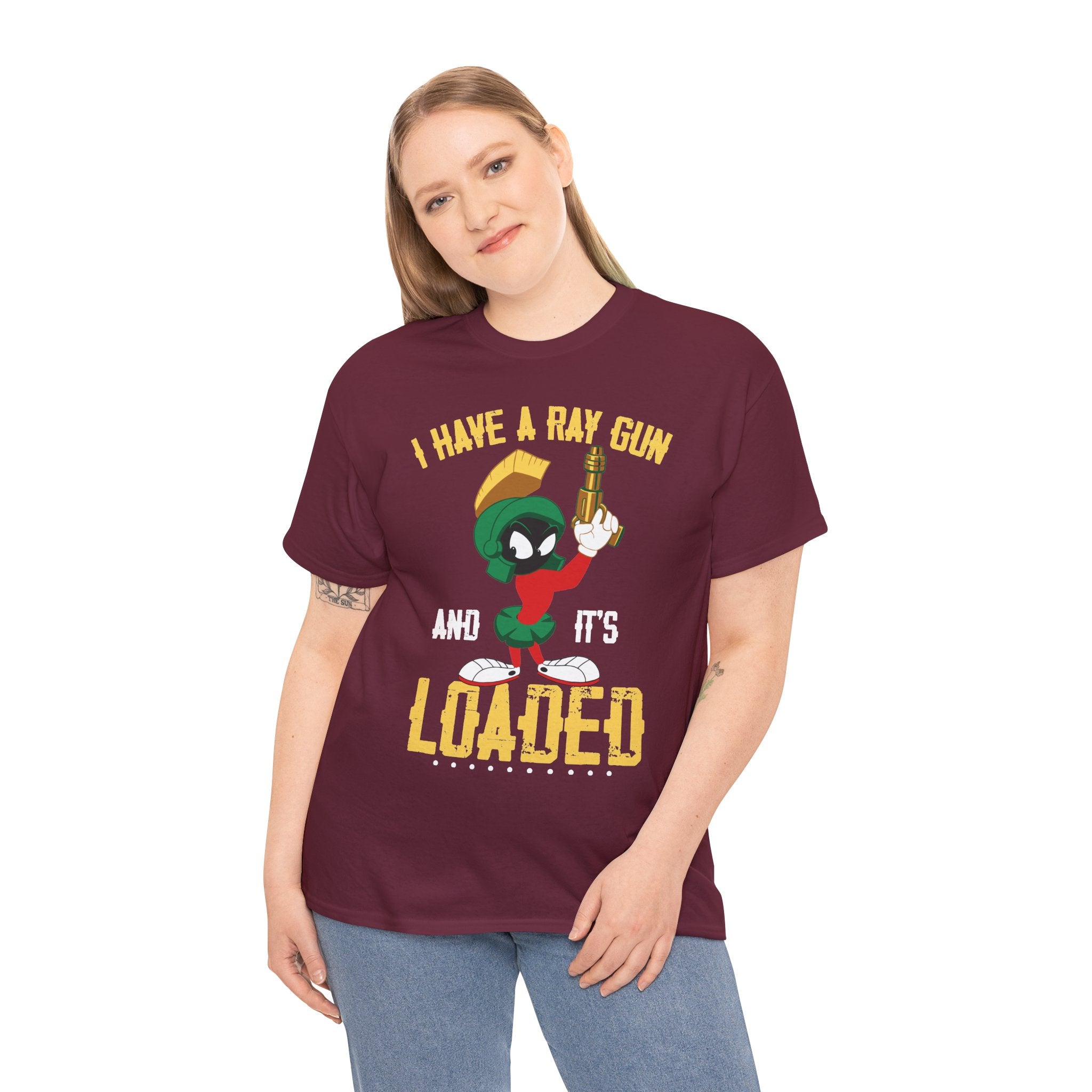 Marvin the Martian "I Have a Ray Gun and It's Loaded" T-Shirt