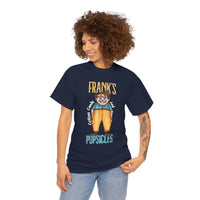Frank's Cotton Candy & Popsicles T-Shirt – Funny Retro Cartoon Graphic Tee