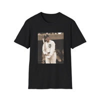 Vintage Baseball Photo T-Shirt — Classic Detroit Tigers Player Portrait