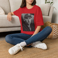 Vintage Baseball Portrait T-Shirt — Early 1900s Cleveland Player Photo