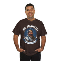 Big Frankie's Pasta and Cigars T-Shirt — Retro Italian Eatery Tee