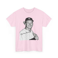 Vintage Baseball T-Shirt – Signed Roger Maris Portrait Tee