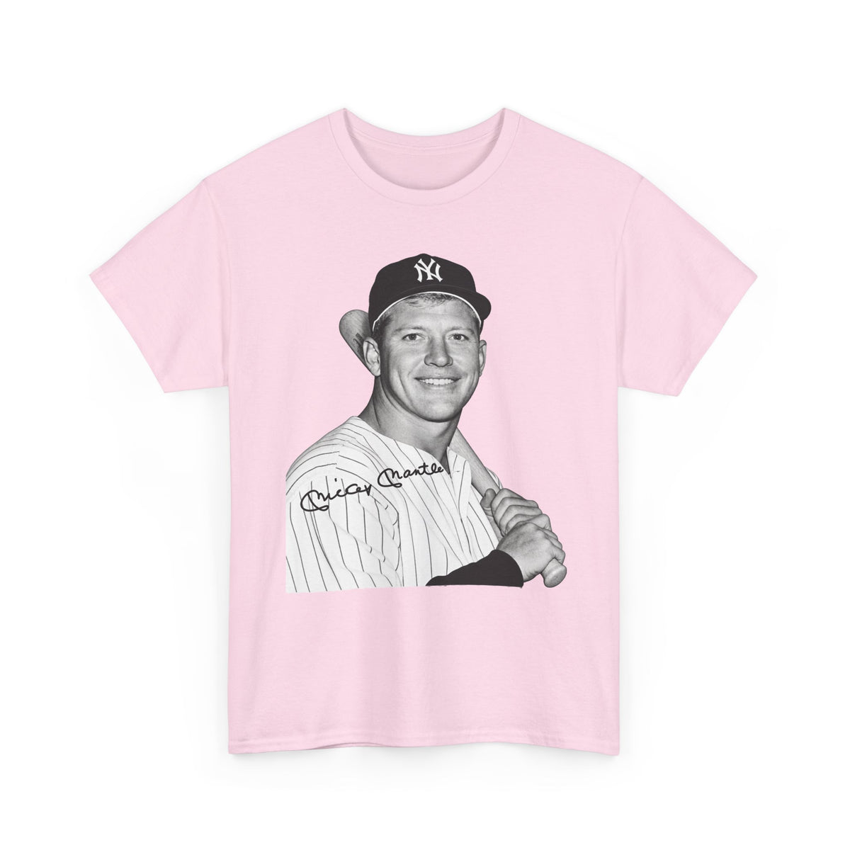 Vintage Baseball T-Shirt – Signed Roger Maris Portrait Tee