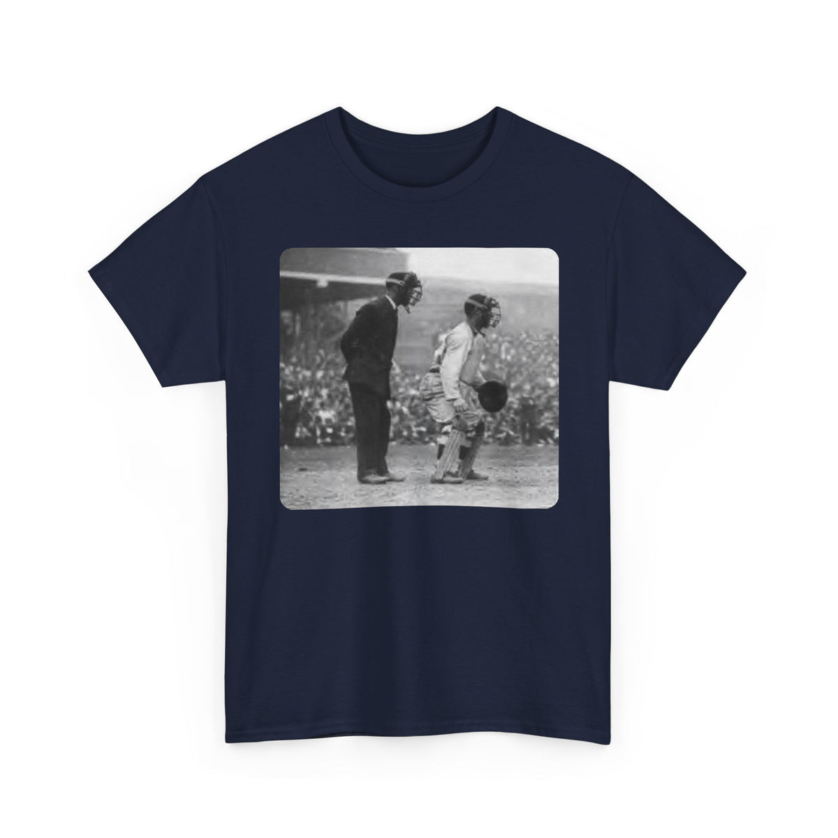 Vintage Baseball Photo T-Shirt – Classic Retro Sports Graphic Tee