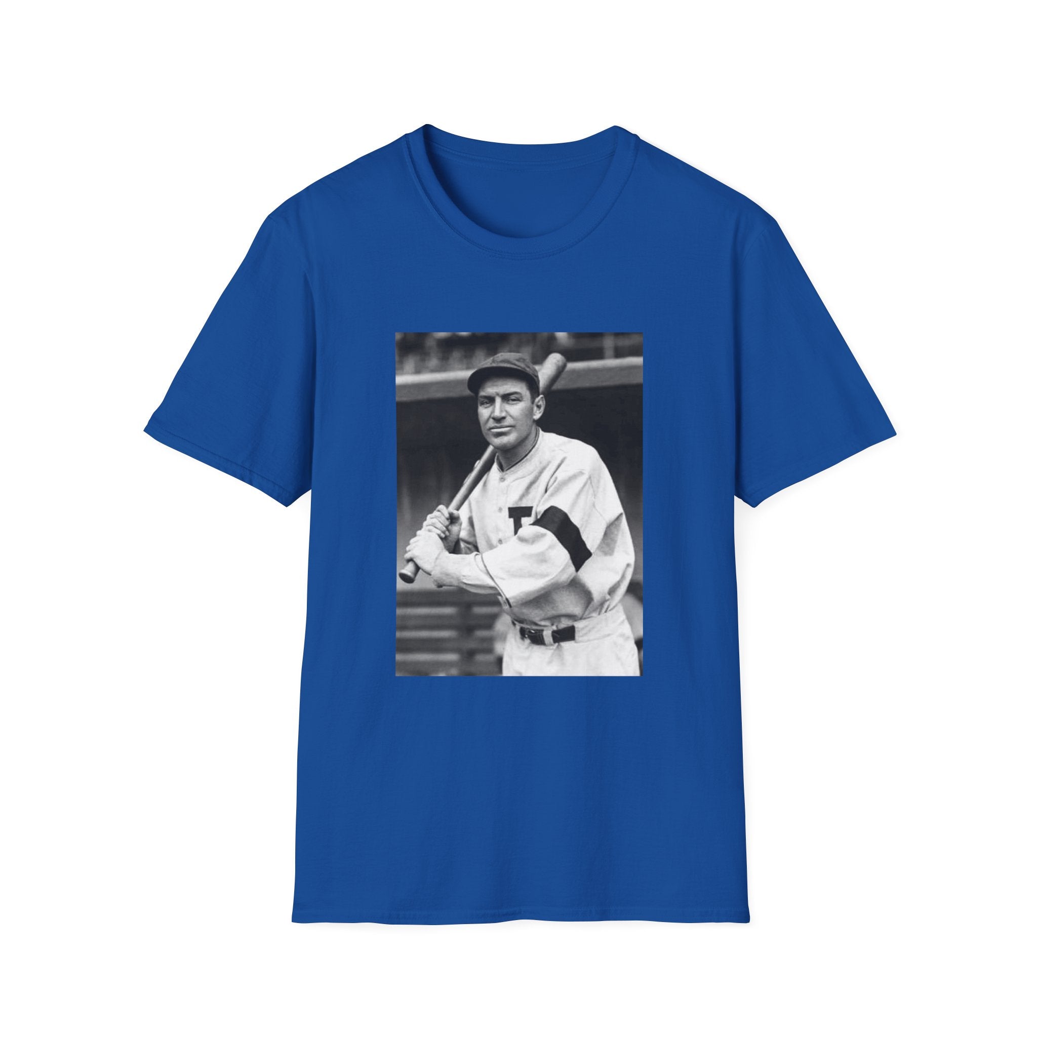Vintage Baseball Player Photo T-Shirt