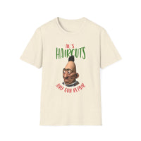 T-Shirt — "Al's Haircuts" Barber Shop Funny Graphic Tee