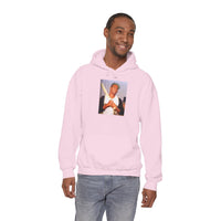 Photo Graphic Hoodie — Vintage Portrait Print Pullover