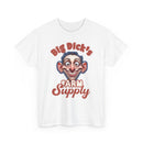 Graphic T‑Shirt — "Big Dick's Farm Supply" Vintage Cartoon Logo Tee