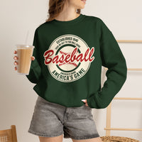 Vintage America's Game Sweatshirt - Classic Baseball Fan Crewneck
