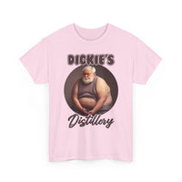 Distillery T‑Shirt — "Dickie's Distillery" Vintage Santa Illustration Tee