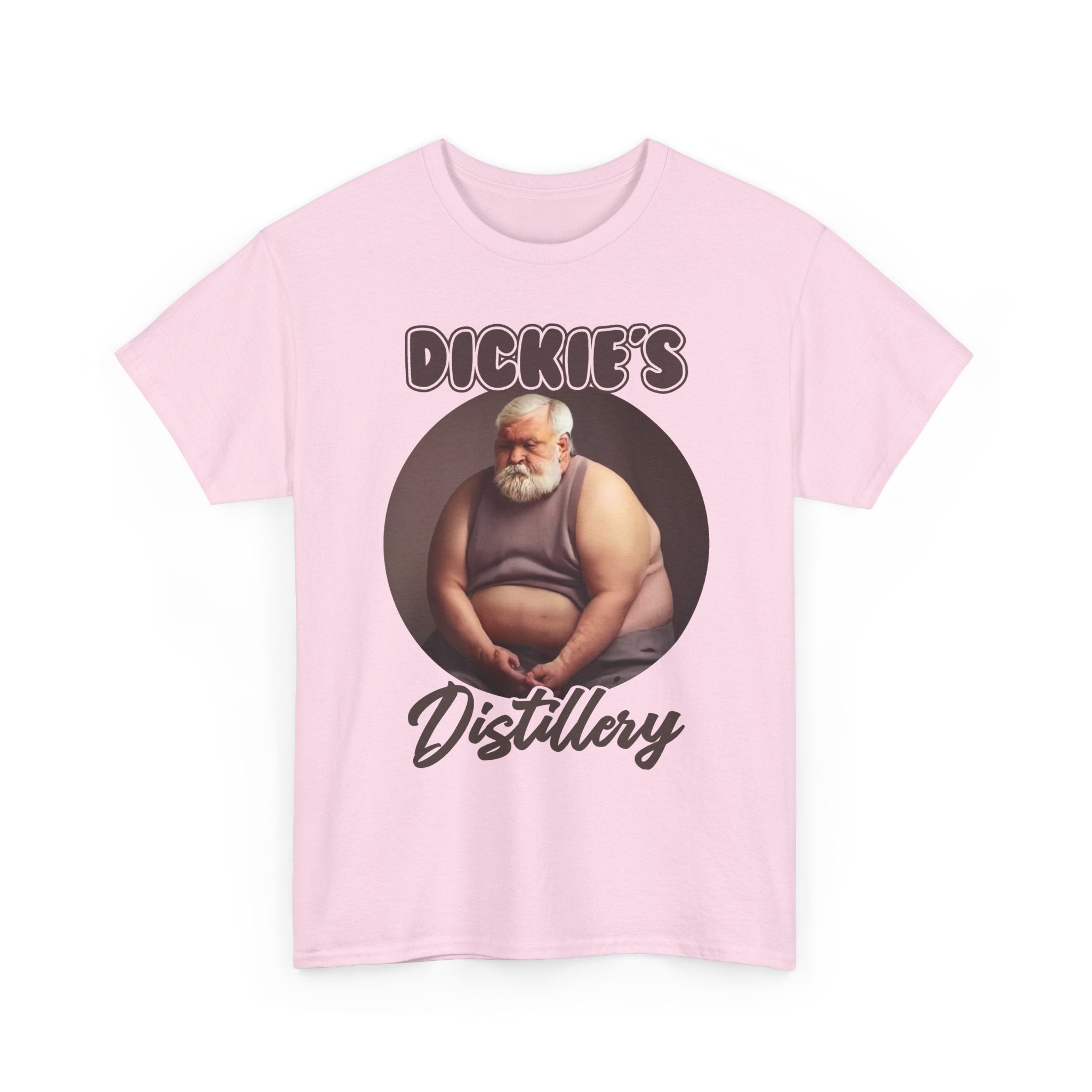 Distillery T‑Shirt — "Dickie's Distillery" Vintage Santa Illustration Tee