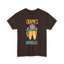 Frank's Cotton Candy & Popsicles T-Shirt – Funny Retro Cartoon Graphic Tee