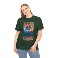 I Ran the Boston Marathon Drink Concession — Funny Marathon Humor T-Shirt