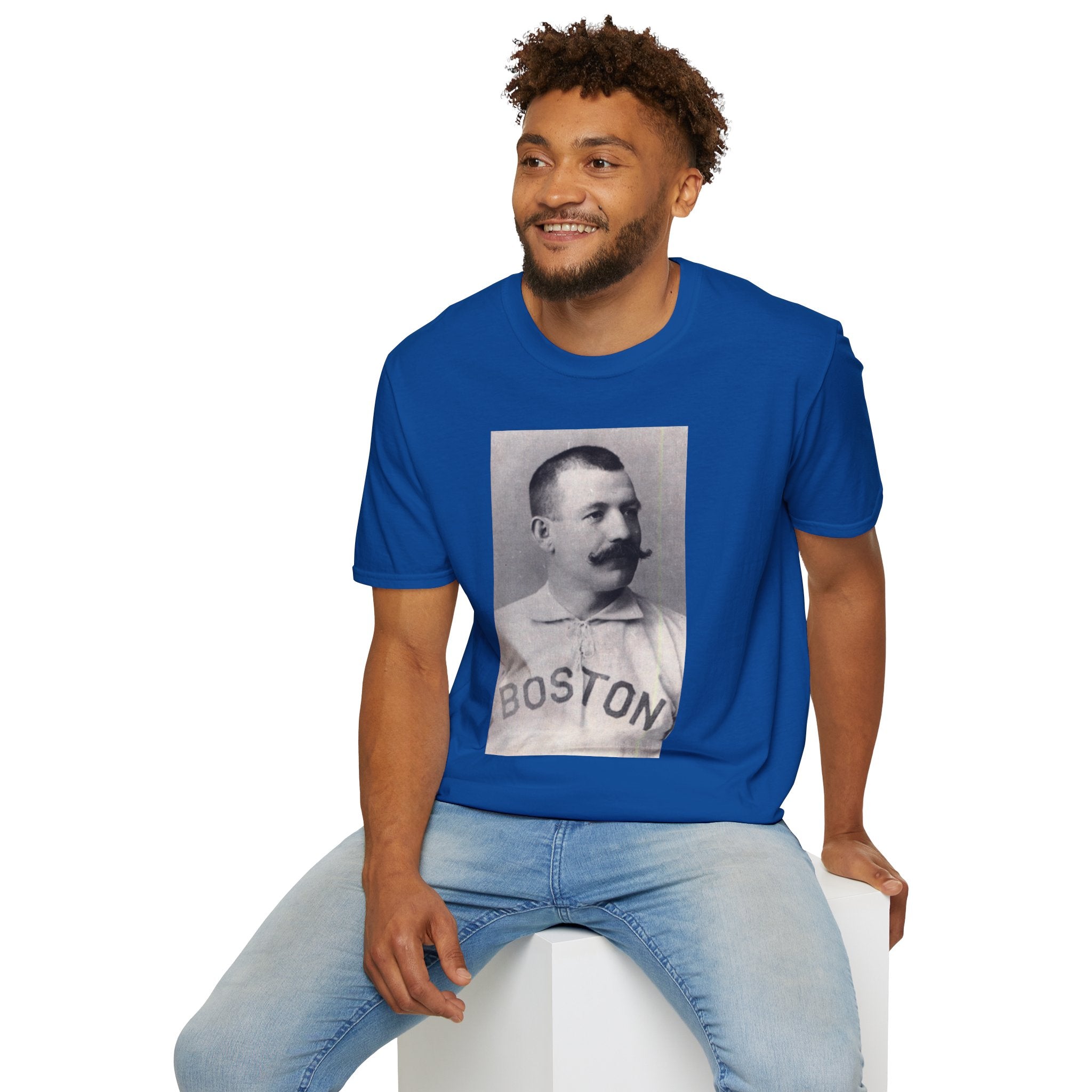 Vintage Boston Baseball Portrait T-Shirt