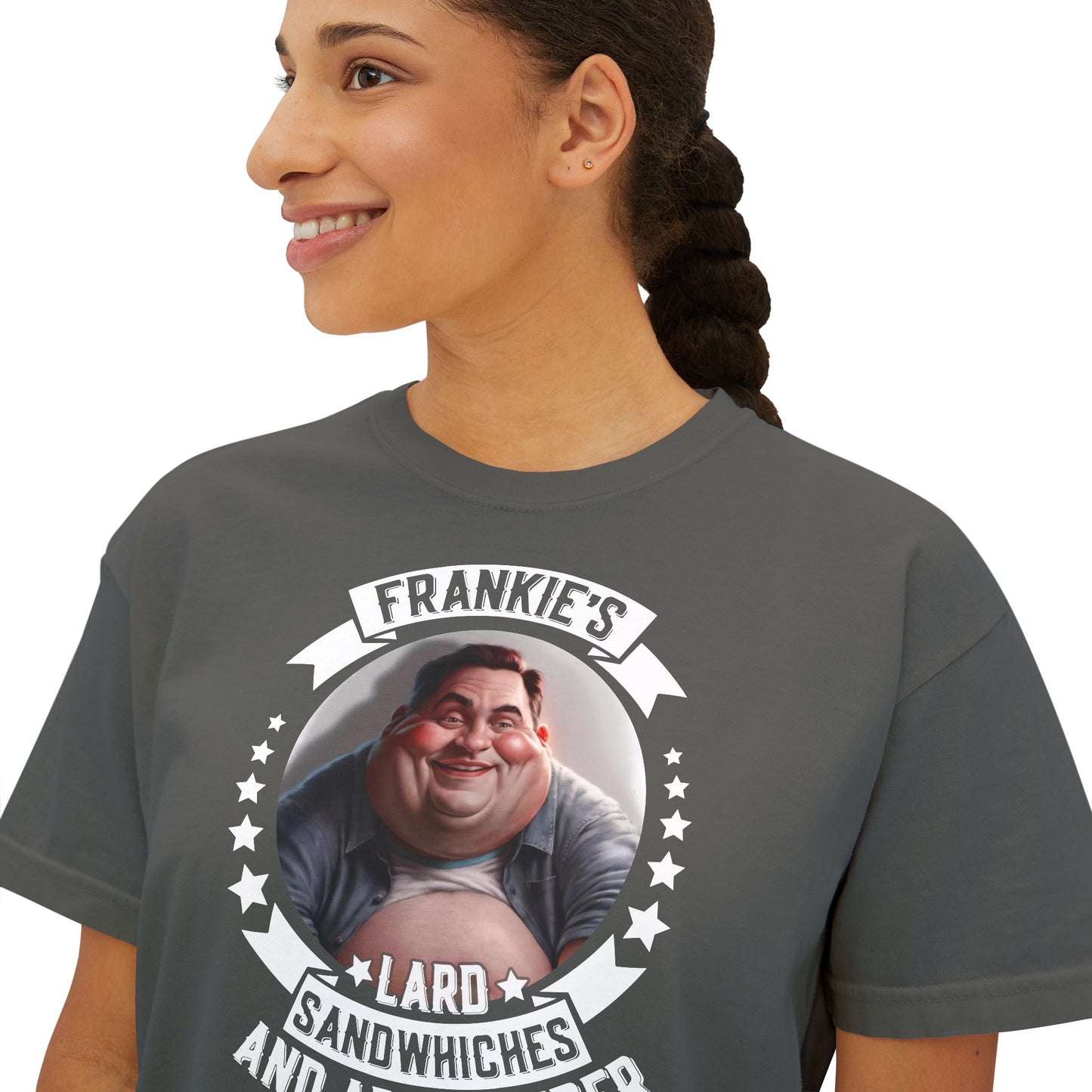 Frankie's Lard Sandwiches and Apple Cider Boxy Tee