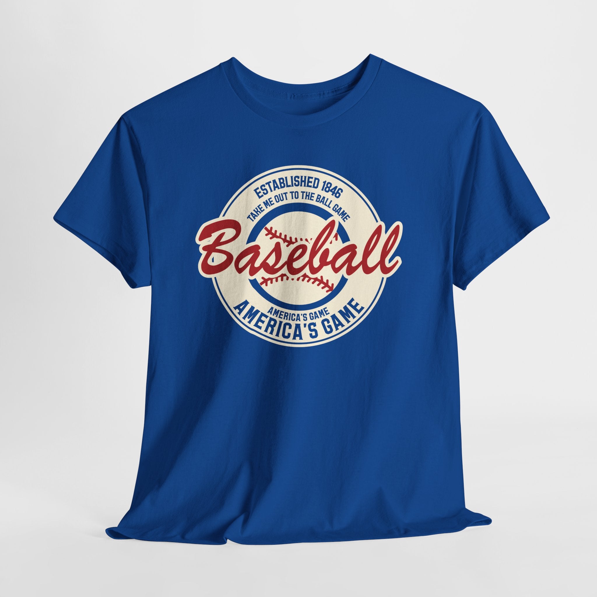 Vintage 'America's Game' Baseball T-Shirt — Retro Baseball Fan Tee